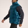 Factory Custom Men Teal Lightweight Puffer Vest Manufacturer