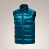 Factory Custom Men Teal Lightweight Puffer Vest Manufacturer