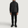 Designer Factory Custom Men Black Matte Down Vest Manufacturer