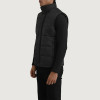 Designer Factory Custom Men Black Matte Down Vest Manufacturer
