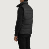 Designer Factory Custom Men Black Matte Down Vest Manufacturer