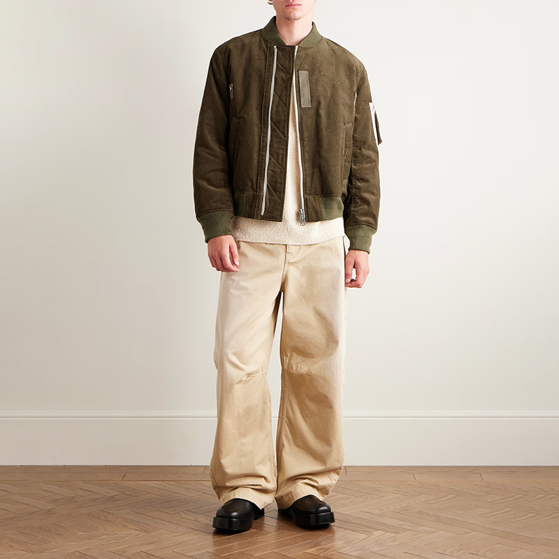 Corduroy Bomber Jacket Manufacturer