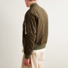 China Factory Custom Men Army Green Corduroy Bomber Jacket Manufacturer