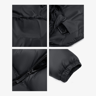 Dongguan Factory Custom Men's Hooded Puffer Jacket Manufacturer