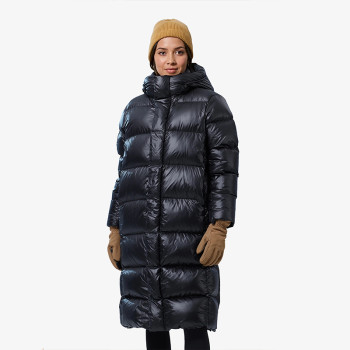 Custom Women Water-Repellent Lightweight and Warm Long Puffer Jacket Manufacturer