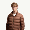 Factory Custom Men’s Brown Short Puffer Jacket Manufacturer