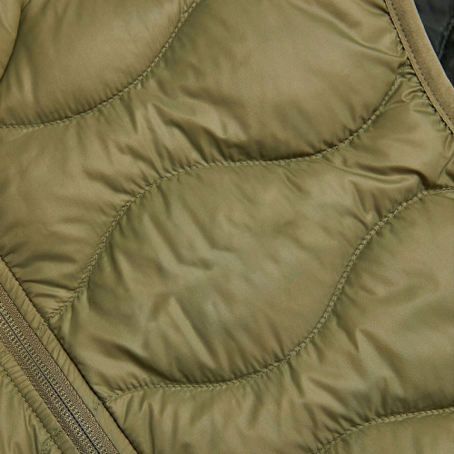 Designer Custom Men's Khaki Green Lightweight Down Vest Manufacturer