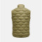 Designer Custom Men's Khaki Green Lightweight Down Vest Manufacturer