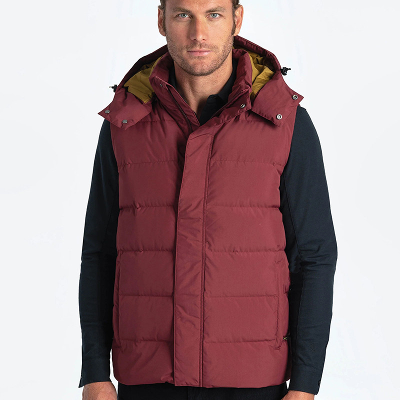 Hooded Down Vest Manufacturer