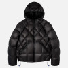 Factory Custom Men Diamond Quilted Hooded Down Jacket Manufacturer