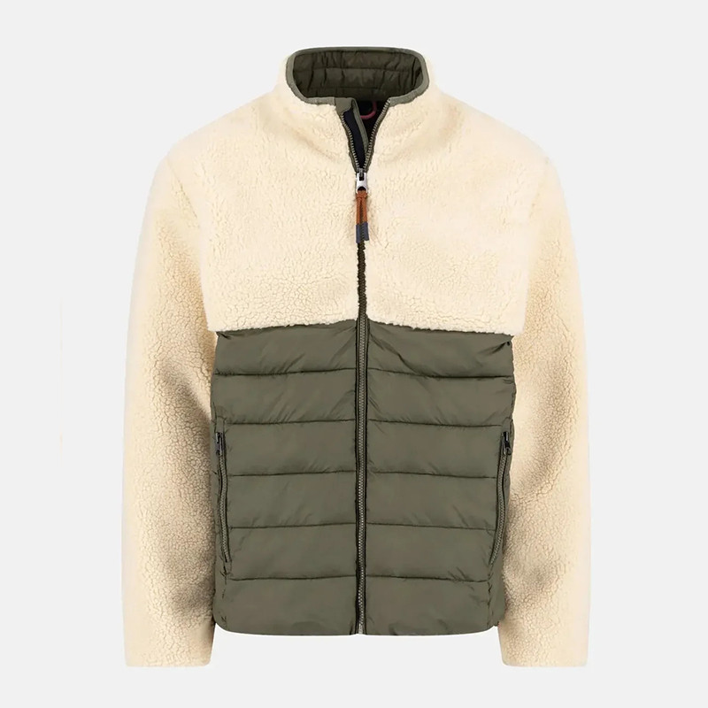 Spliced Sherpa Down Jacket Manufacturer