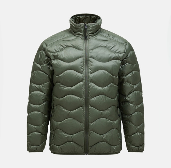 Men Olive Green Lightweight Down Jacket Manufacturer | OEM/ODM Custom Supported