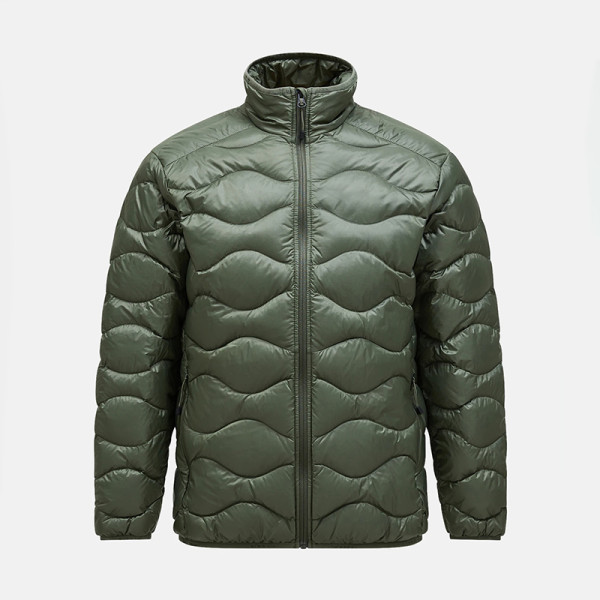 Men Olive Green Lightweight Down Jacket Manufacturer | OEM/ODM Custom Supported