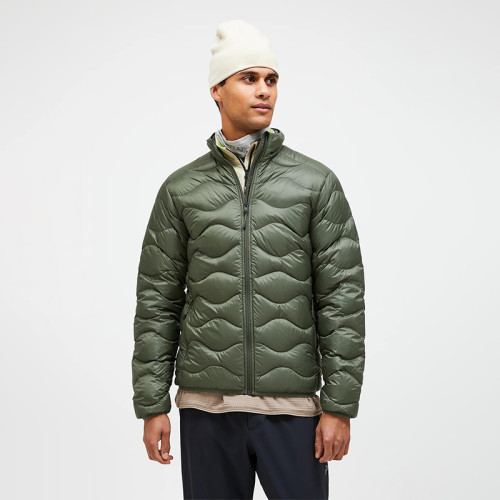 Men Olive Green Lightweight Down Jacket Manufacturer | OEM/ODM Custom Supported