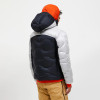 OEM Custom Men Two-Tone Hooded Down Jacket Manufacturer