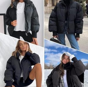 Custom Women's Short Puffer Jacket Manufacturer | Winter Warm Quilted Outerwear OEM ODM