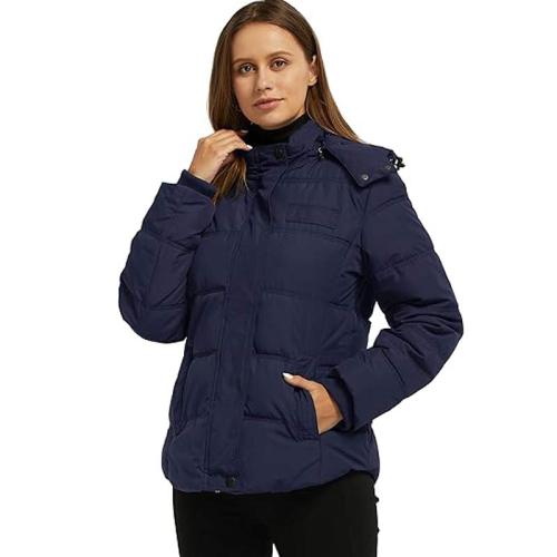 Custom Women's Winter Hooded Down Jacket Manufacturer | Private Label Puffer Jacket Supplier