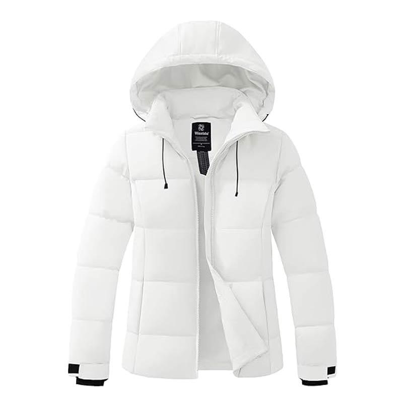 Custom Women's Waterproof Down Jacket with Hood