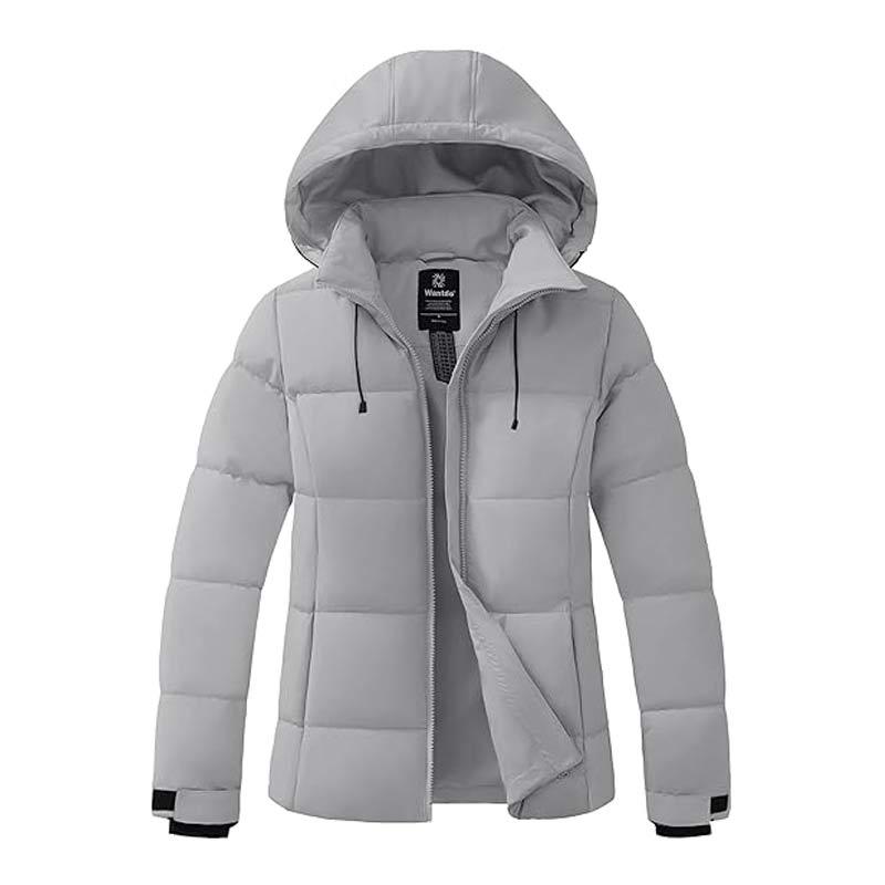 Custom Women's Waterproof Down Jacket with Hood