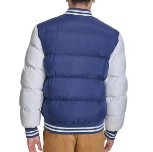 Custom Men's Baseball Pilot Down Jacket | OEM/ODM Varsity Puffer Jacket Manufacturer
