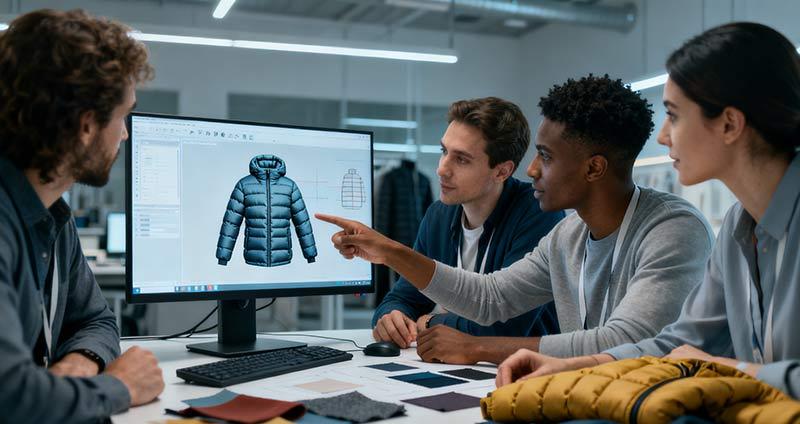 Custom Down Jacket for UK Brands | Ginwenwear (7-14 Days Sample, 30 Days Bulk)