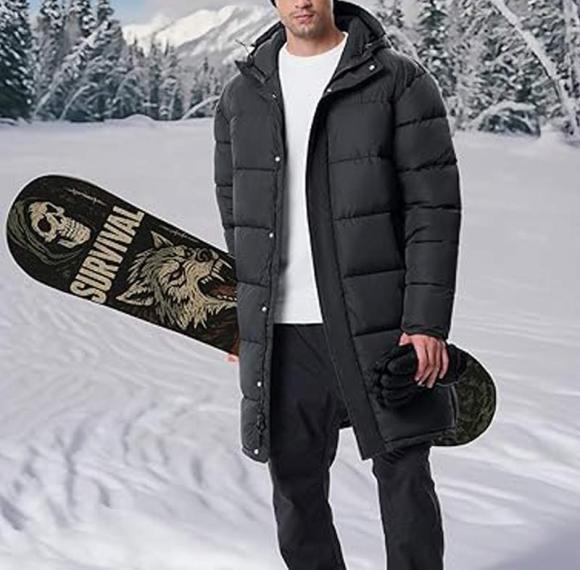 Custom Men's Long Down Jacket Manufacturer | Waterproof Winter Coat OEM & ODM – Ginwen