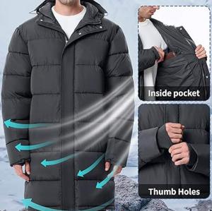Custom Men's Long Down Jacket Manufacturer | Waterproof Winter Coat OEM & ODM – Ginwen