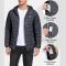 Custom Men's Lightweight Packable Down Jacket | Waterproof Hooded Winter Jacket Manufacturer – Ginwen