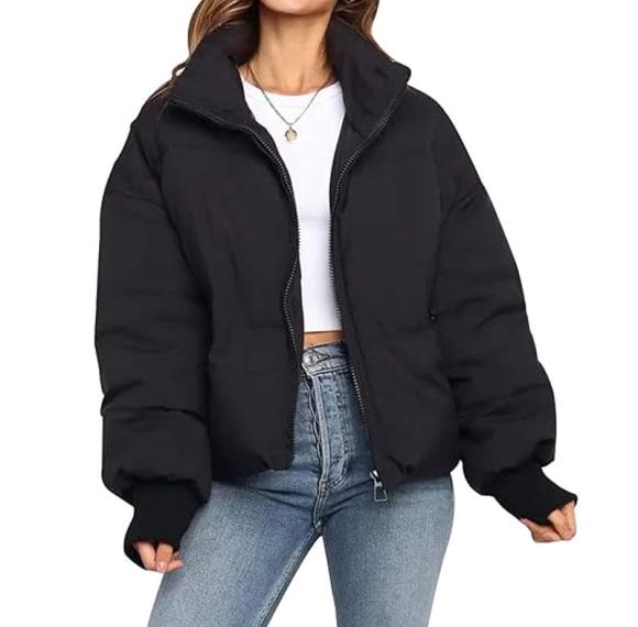 Custom Women's Short Puffer Jacket Manufacturer | Winter Warm Quilted Outerwear OEM ODM