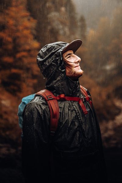 Custom 3-Layer Waterproof Rain Jacket