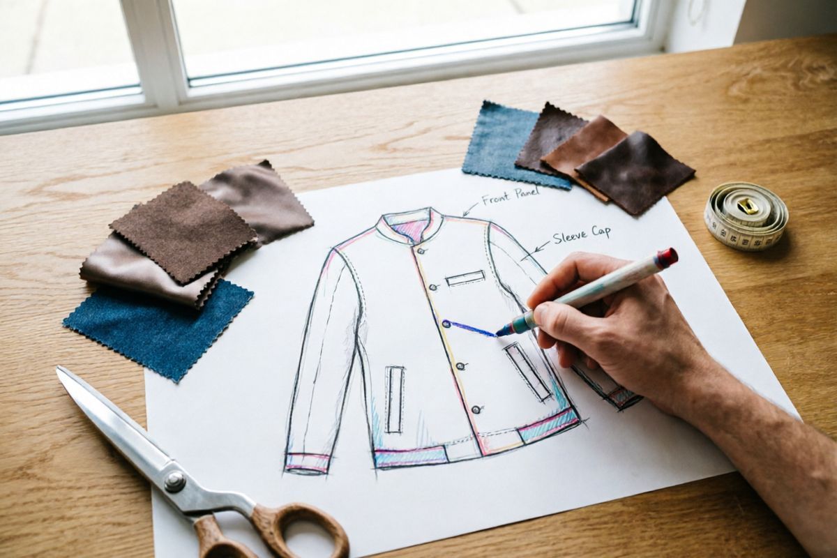 OEM ODM custom jacket design and manufacturing service