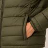 Custom Men's Olive Green Lightweight Puffer Jacket Manufacturer | GinwenWear Down & Quilted Outerwear Factory