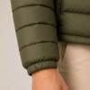 Custom Men's Olive Green Lightweight Puffer Jacket Manufacturer | GinwenWear Down & Quilted Outerwear Factory