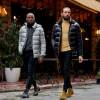 Custom Men's Hooded Glossy Puffer Jacket Manufacturer | Silver Metallic Down Jacket Factory | GinwenWear