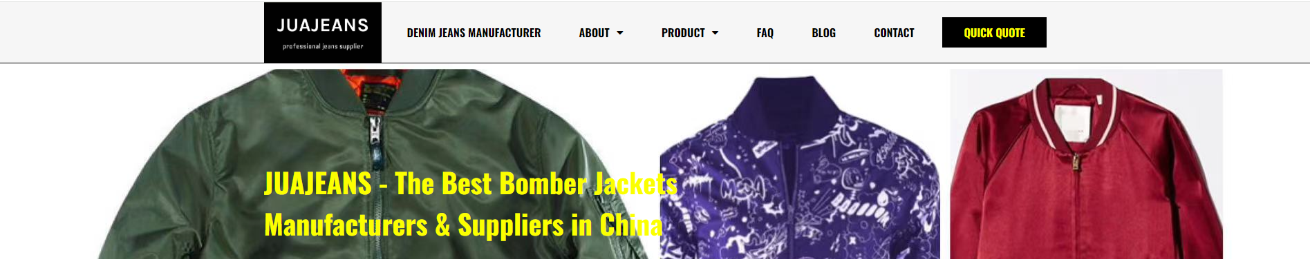 Bomber Jackets Suppliers