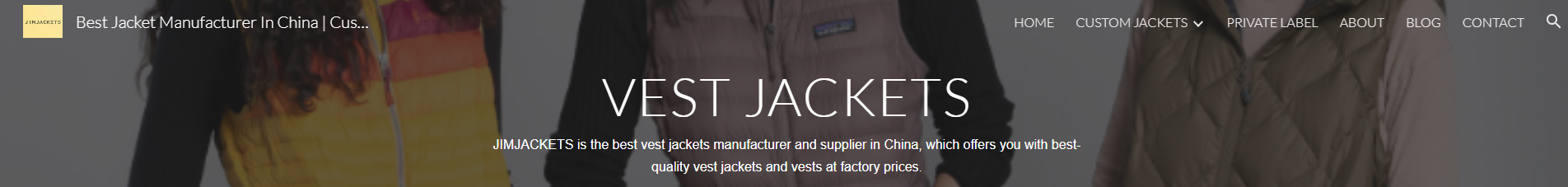 Puffer Vest Wholesalers