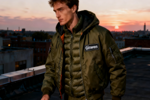 Custom Flight Jacket and Hood: How Ginwen Crafts Premium Custom Down Jackets for Your Brand