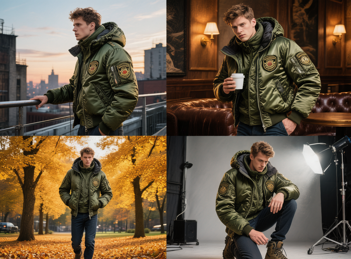 OEM/ODM custom flight jacket and hood wholesale