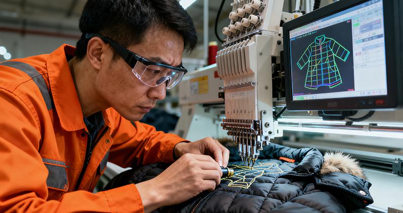 custom down jacket manufacturers