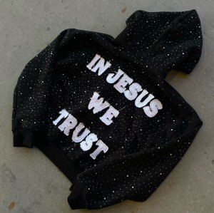 Heavyweight Hoodies Hot Diamond Hoodies Applique Embroidery Hoodie