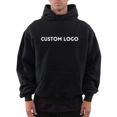 Custom Puff Printing Hoodies Clothing Manufacturers Blank Hoodie