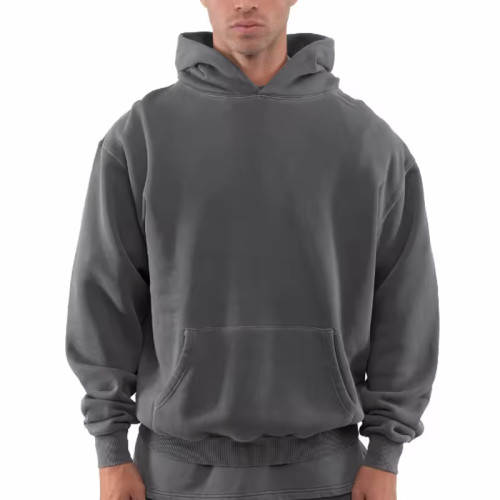 Custom Puff Printing Hoodies Clothing Manufacturers Blank Hoodie
