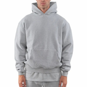 Custom Puff Printing Hoodies Clothing Manufacturers Blank Hoodie