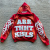 Custom Acid Wash Hoodie Clothing Manufacturers Applique embroidered logo