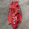 Custom Vintage Sun Faded Hoodies Clothing Manufacturers Rhinestone Print
