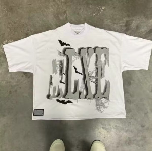 Custom Screen Print T Shirt 100%Cotton T-shirt T-shirt manufacturers