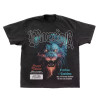 Custom T-shirt manufacturers Dtg Printed Acid Wash T-shirts 100% cotton