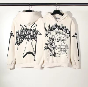 Custom Hoodie Manufacturers 100% French Terry pullover Hoodie