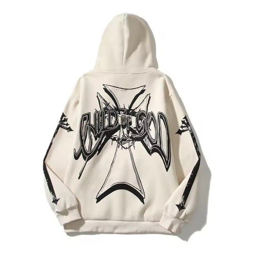 Custom Hoodie Manufacturers 100% French Terry pullover Hoodie