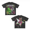 Custom T-shirt manufacturers Acid Wash T Shirt Screen printing 100% Cotton
